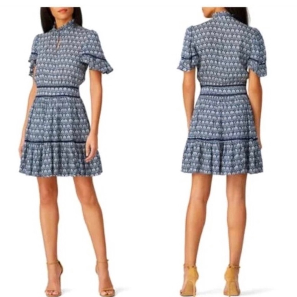 Scotch & Soda Ladder Lace Printed Women's Dress (Size )_ Like new!